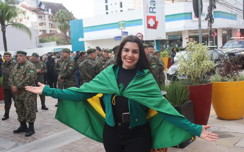 Desfile da Pátria de São Leopoldo ocorreu na Rua Independência