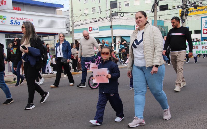 Desfile em Campo Bom
