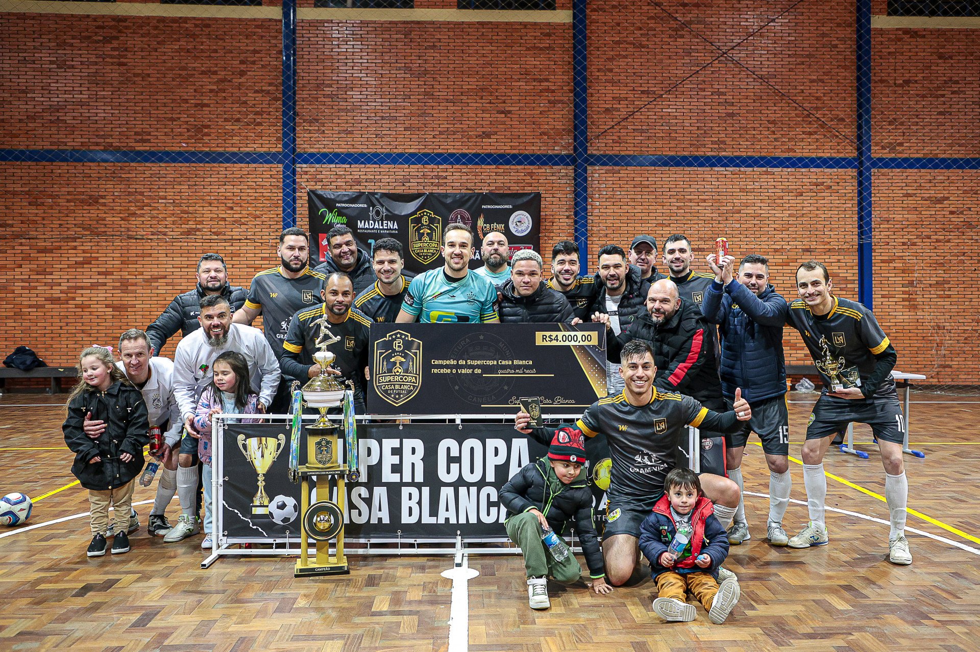 Super Copa Casa Blanca tem time de Canela como campeão