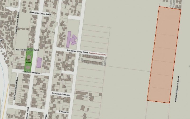Áreas ficam localizadas na Avenida Octávio Oscar Bender, no bairro Canudos, próximas ao Aeroclube | abc+