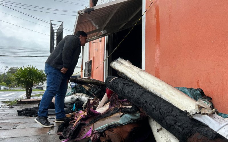 Incêndio atinge empresa de componentes para calçados em Novo Hamburgo