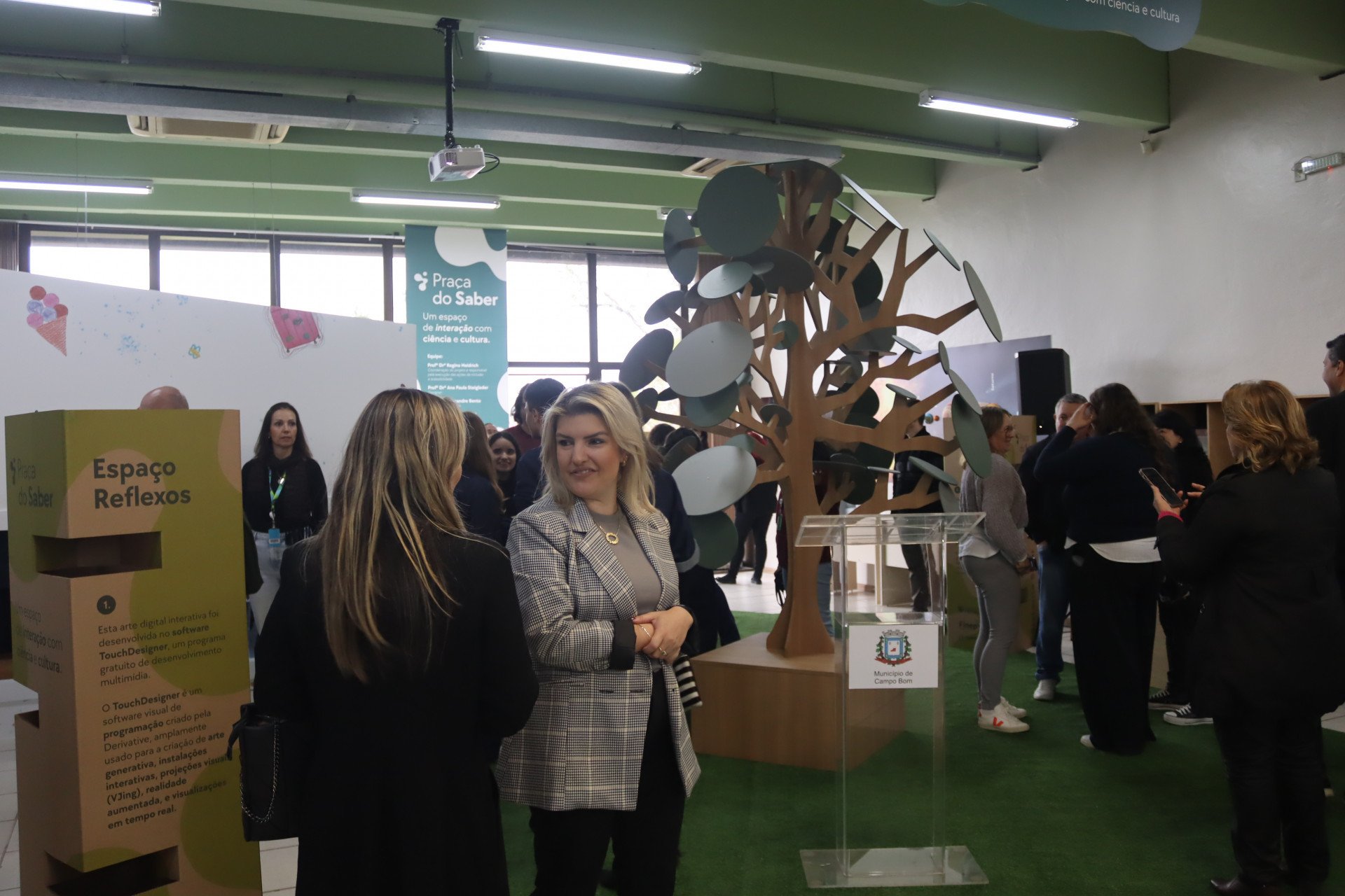 Praça do Saber integra ciência, cultura e inclusão