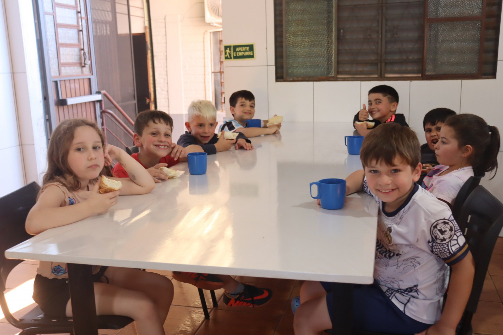 CCEI Talitha Kum é uma das entidades beneficiadas pelo banco de alimentos. Os mantimentos do banco de alimentos são destinados às refeições das crianças e adolescentes atendidos.