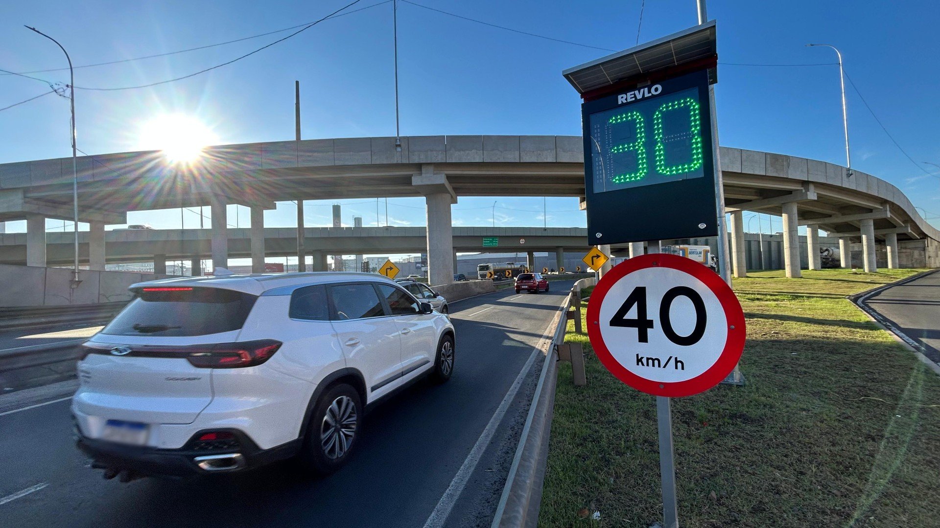 RS-240: Dnit revela qual é a finalidade do equipamento instalado no acesso à BR-116, em São Leopoldo