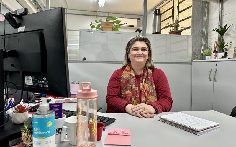 Secretária da Administração de Gramado, Débora Brantes