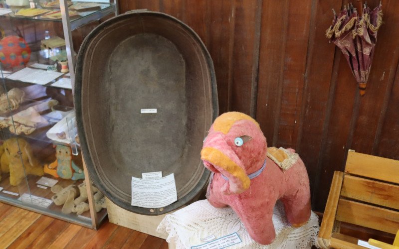 Exposição A Infância Ao Longo da História, no Museu Histórico de Nova Hartz.