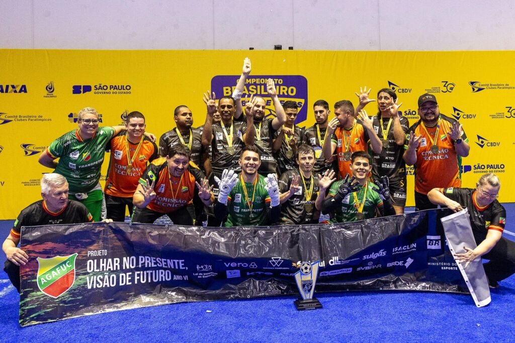 Agafuc vence Corinthians nos pênaltis, e conquista mais um título do Brasileiro de Futebol de Cegos