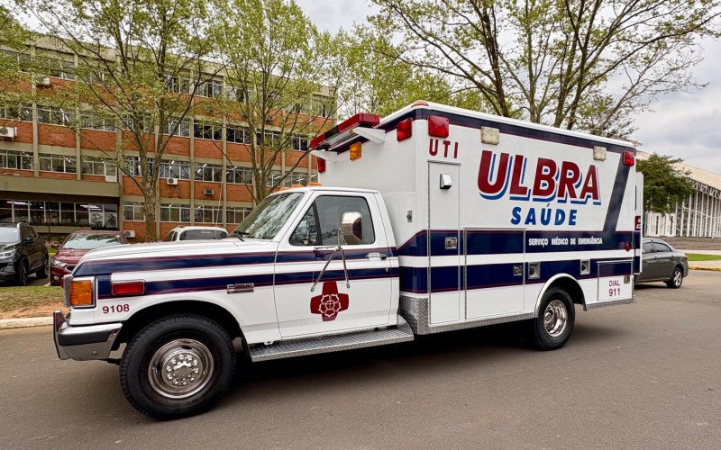 Ambulância restaurada pela Ulbra | abc+