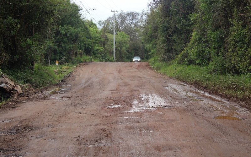 Situação na Estrada Porto das Tranqueiras