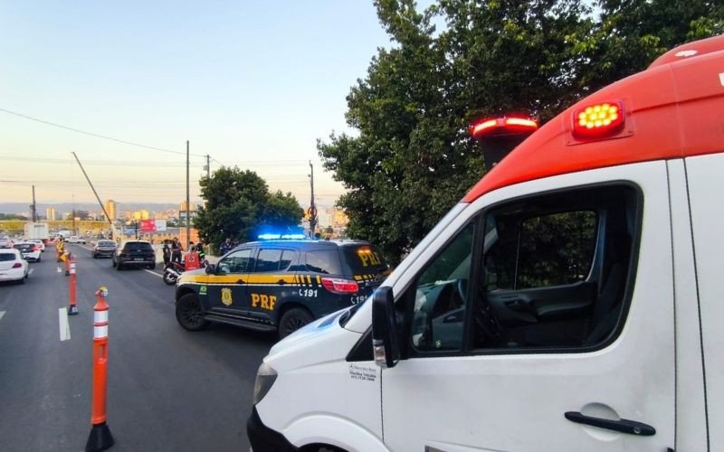 Acidente no trecho em obras da BR-116 nesta terça-feira (16) | abc+