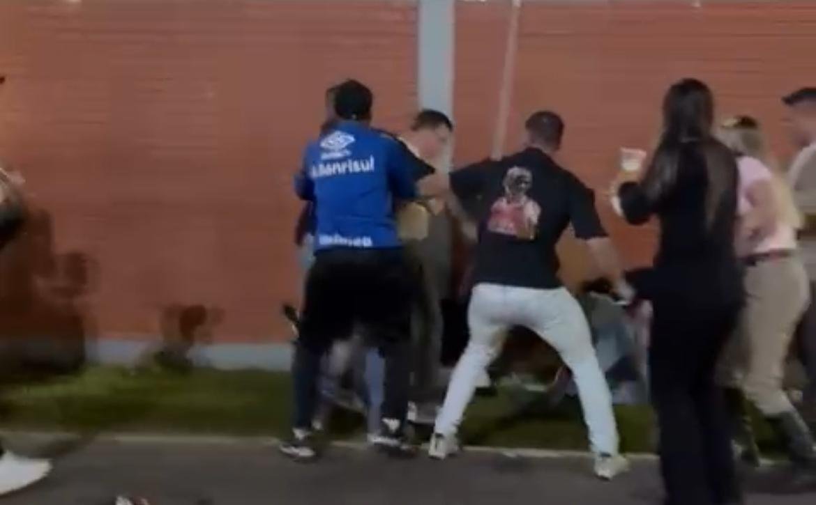VÍDEO: Registros mostram outro momento de briga no Acampamento Farroupilha de Sapiranga
