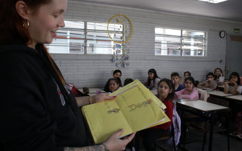 Além de brincar, atividade auxiliou os alunos no processo de alfabetização | abc+