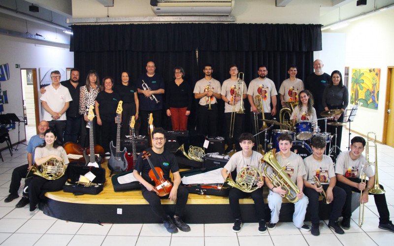 Instrumentos de metais, cordas e percussão serão integrados ao acervo da Orquestra Jovem de Campo Bom | abc+