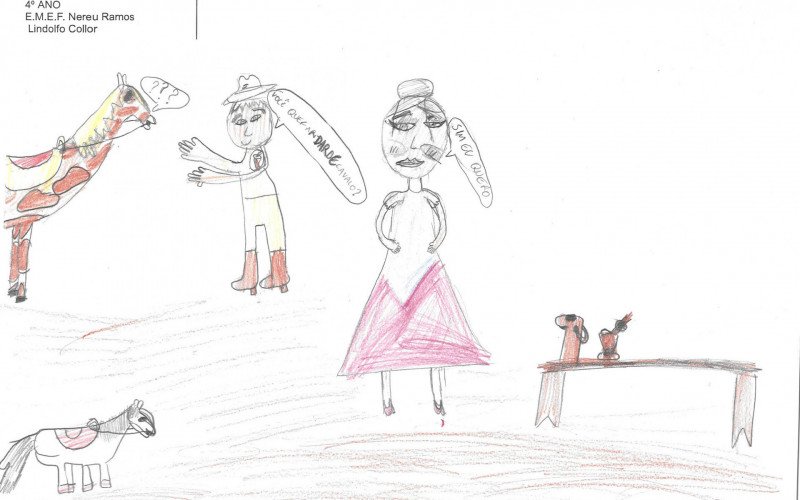 Desenho de Larissa Bauer