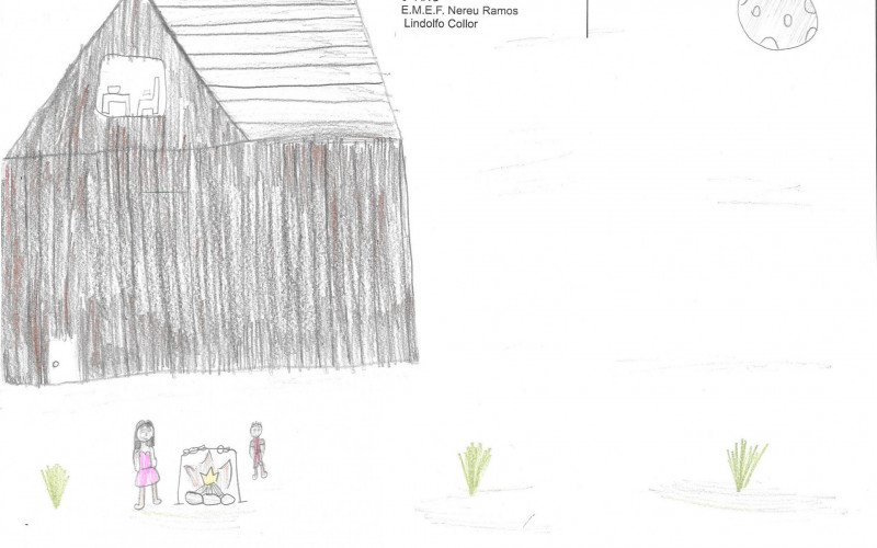 Desenho de Laura Vitória Antunes Schmitzhaus