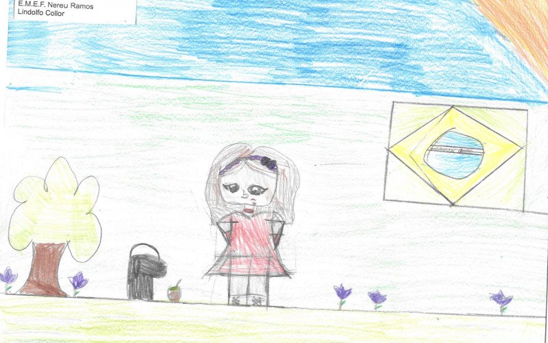 Desenho de Raissa Isabelly de Beito