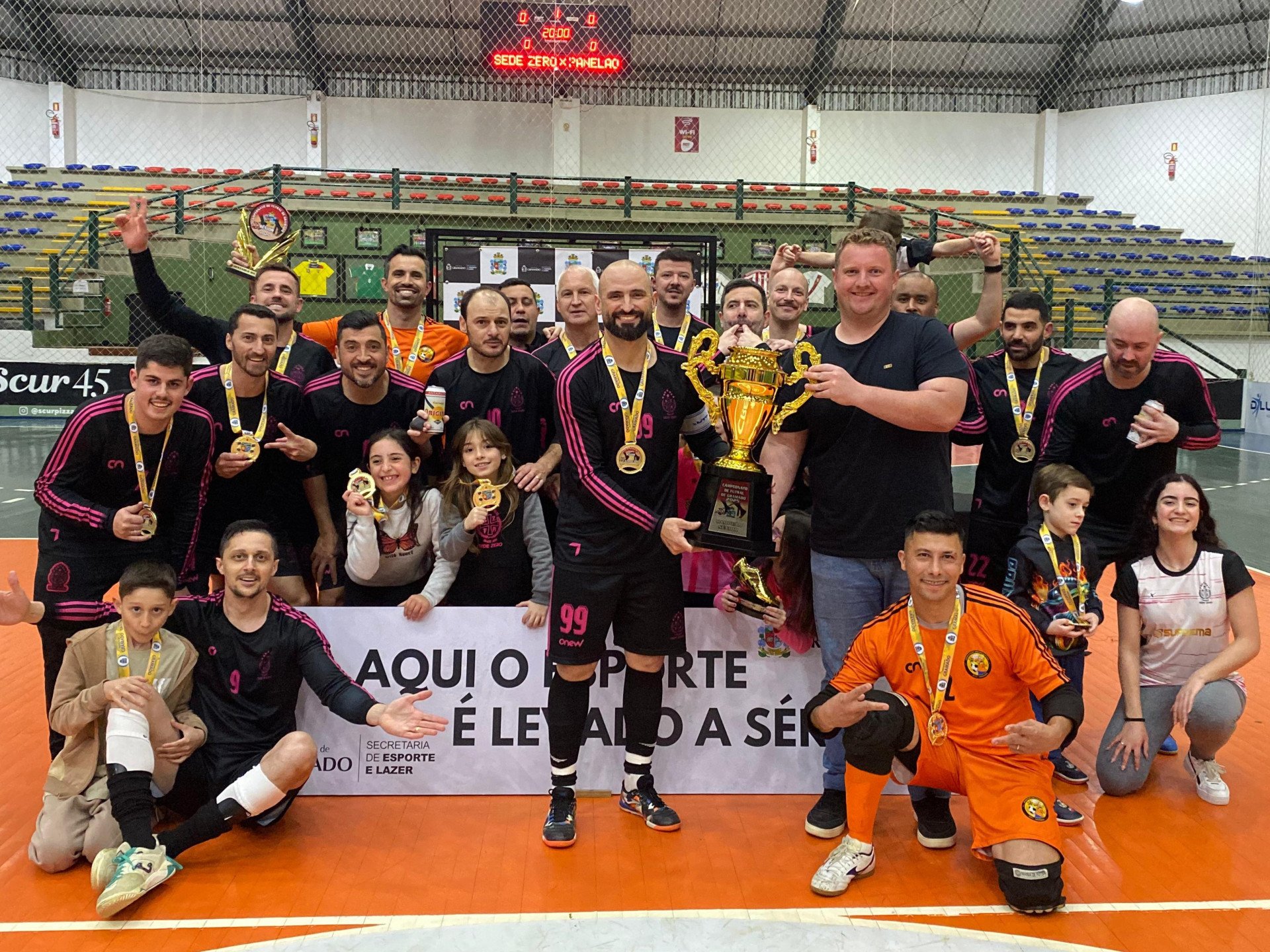 Em decisão disputada nos pênaltis, Sede Zero/AUF conquista Futsal Sênior de Gramado