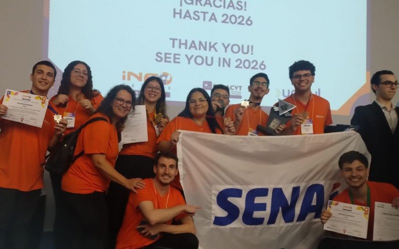 Alunos do Senai São Leopoldo premiados em Santa Catarina | abc+