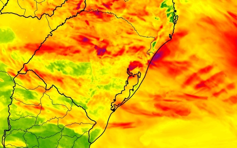 FRENTE FRIA: MetSul alerta para vendavais violentos com danos e chuva de até 100 mm no RS