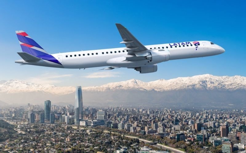 Embraer E195-E2 passará a integrar a frota do grupo Latam  | abc+