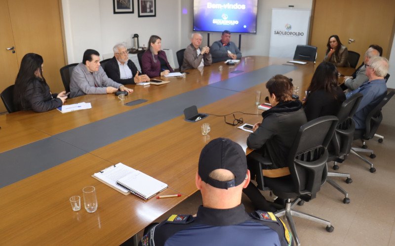 Primeira reunião de organização da 20ª Romaria de Padre Reus ocorreu no 7º andar Centro Administrativo