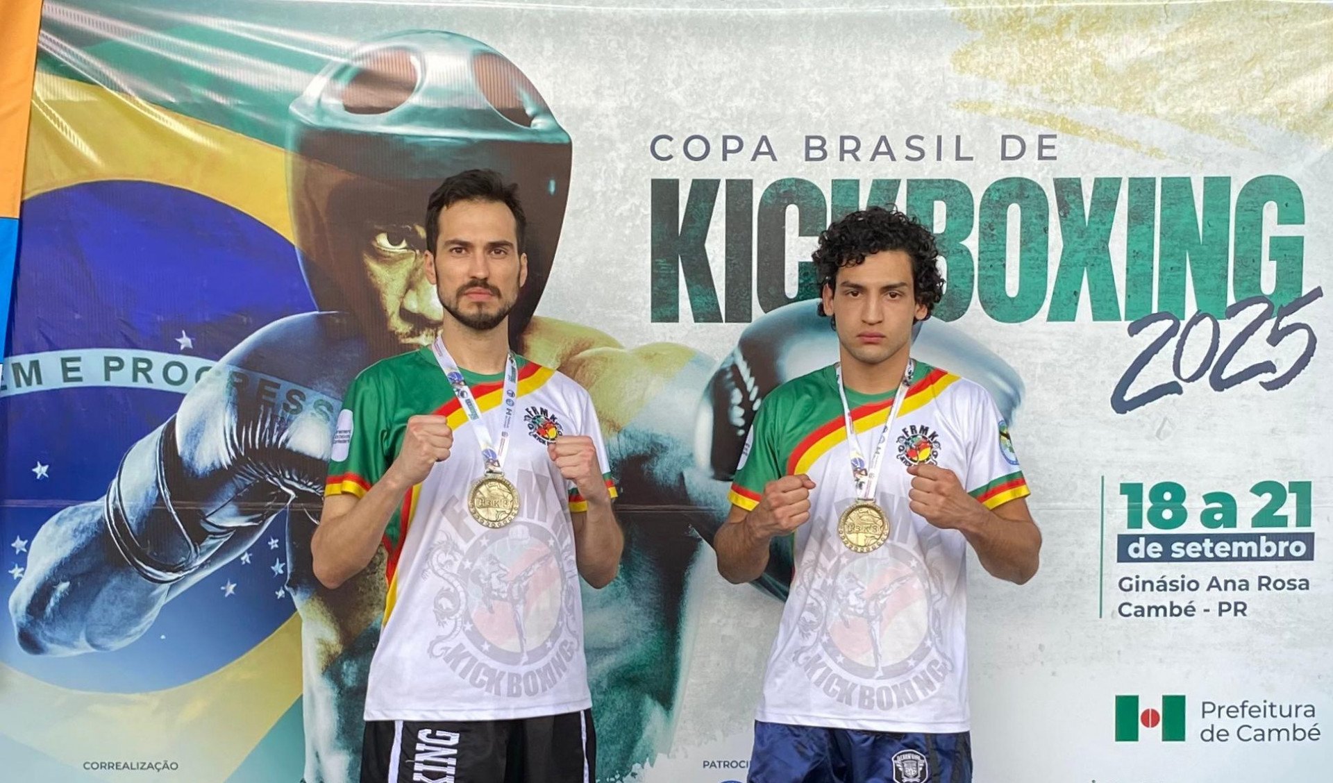 Atletas da região conquistam ouro na Copa Brasil de Kickboxing 2025