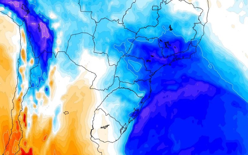 PREVISÃO DO TEMPO: Centro de alta pressão vai impactar Sul do País nos próximos dias; veja como ficam as temperaturas