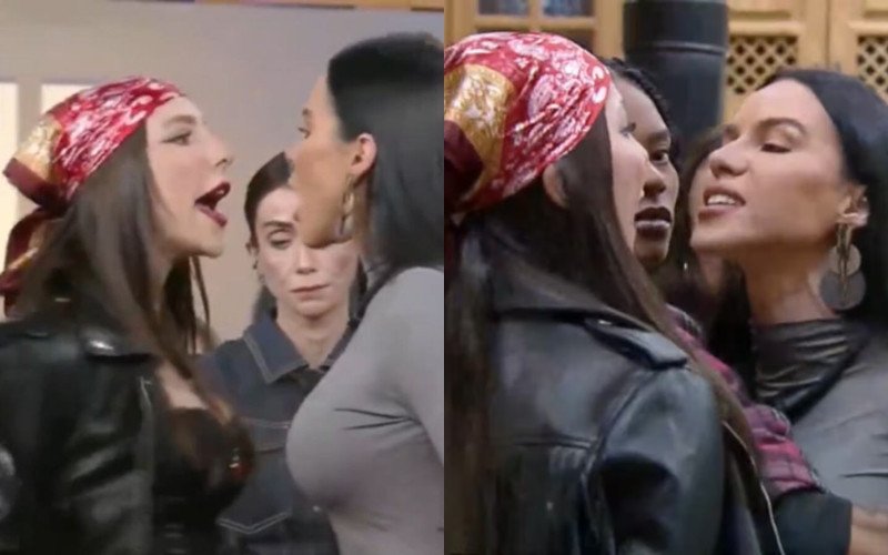 Rayane e Carol protagonizaram grande briga em A Fazenda 17 | abc+