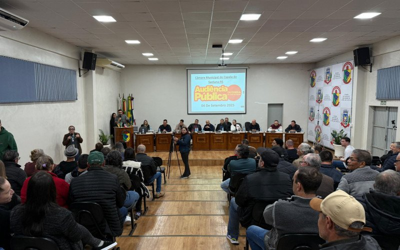 Capela de Santana realizou audiência pública sobre o tema no início deste mês