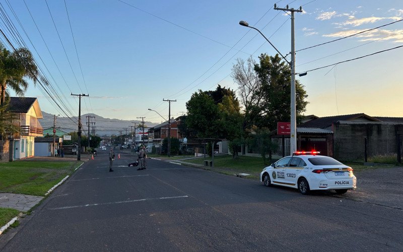 Homem é morto a tiros no meio da rua em Novo Hamburgo