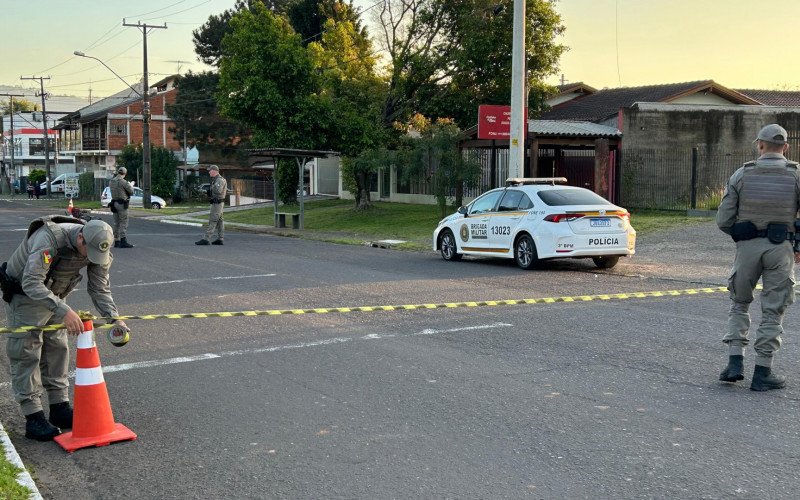 Homem é morto a tiros no meio da rua em Novo Hamburgo