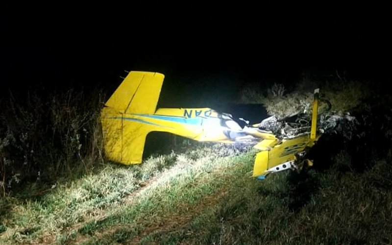 Queda de um avião de pequeno porte Pantanal de Mato Grosso do Sul, | abc+