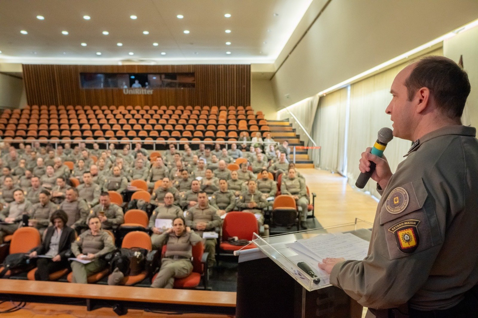 Brigada Militar faz encontro técnico com as Patrulhas Maria da Penha