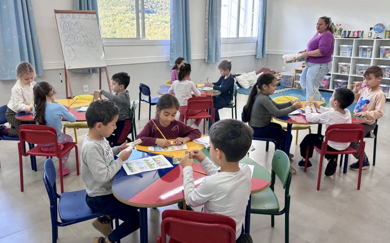 Emei Raio de Sol é a maior escola de educação infantil de Gramado