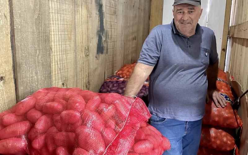 Norberto Cavallin venderá bolinhos de batata na festa