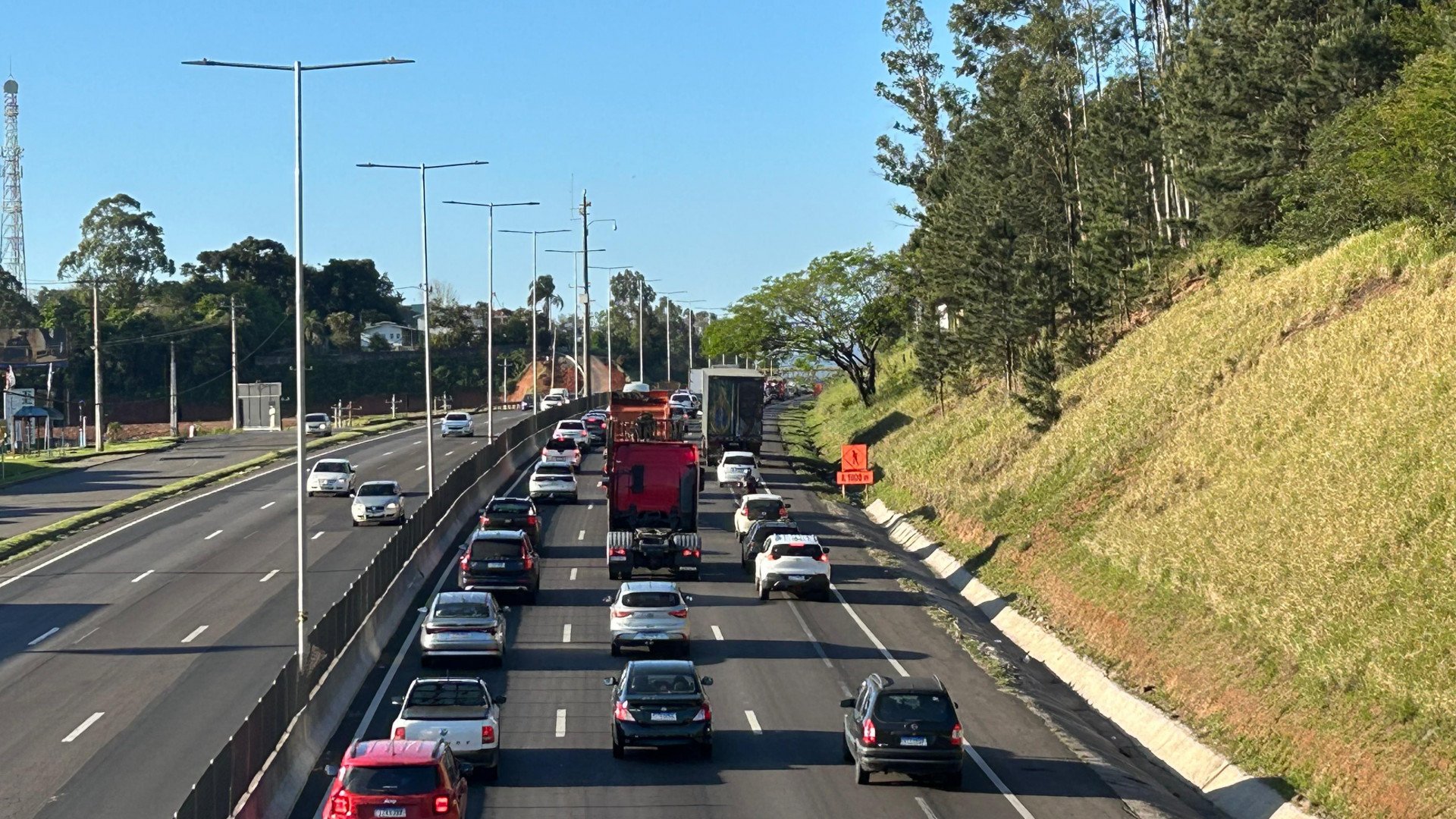 BR-116: Obras afetam o trânsito nesta quinta-feira na rodovia
