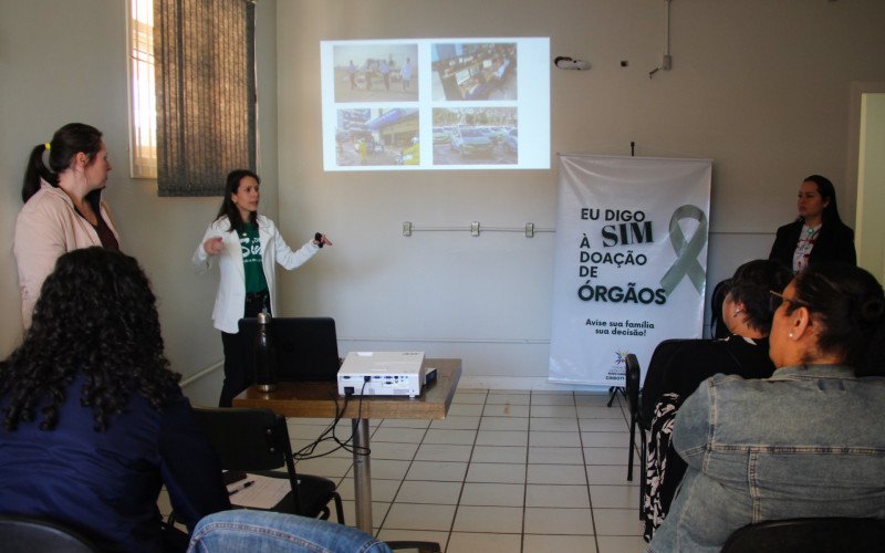 Ação sobre doação de órgãos foi realizada pela Fundação Saúde de Novo Hamburgo