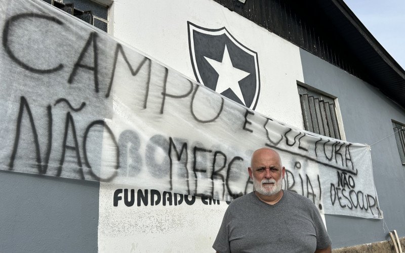 Gerson Luis Sudekum, da diretoria do Botafogo, diz que clube irá resistir para não deixar área cedida há 70 anos | abc+