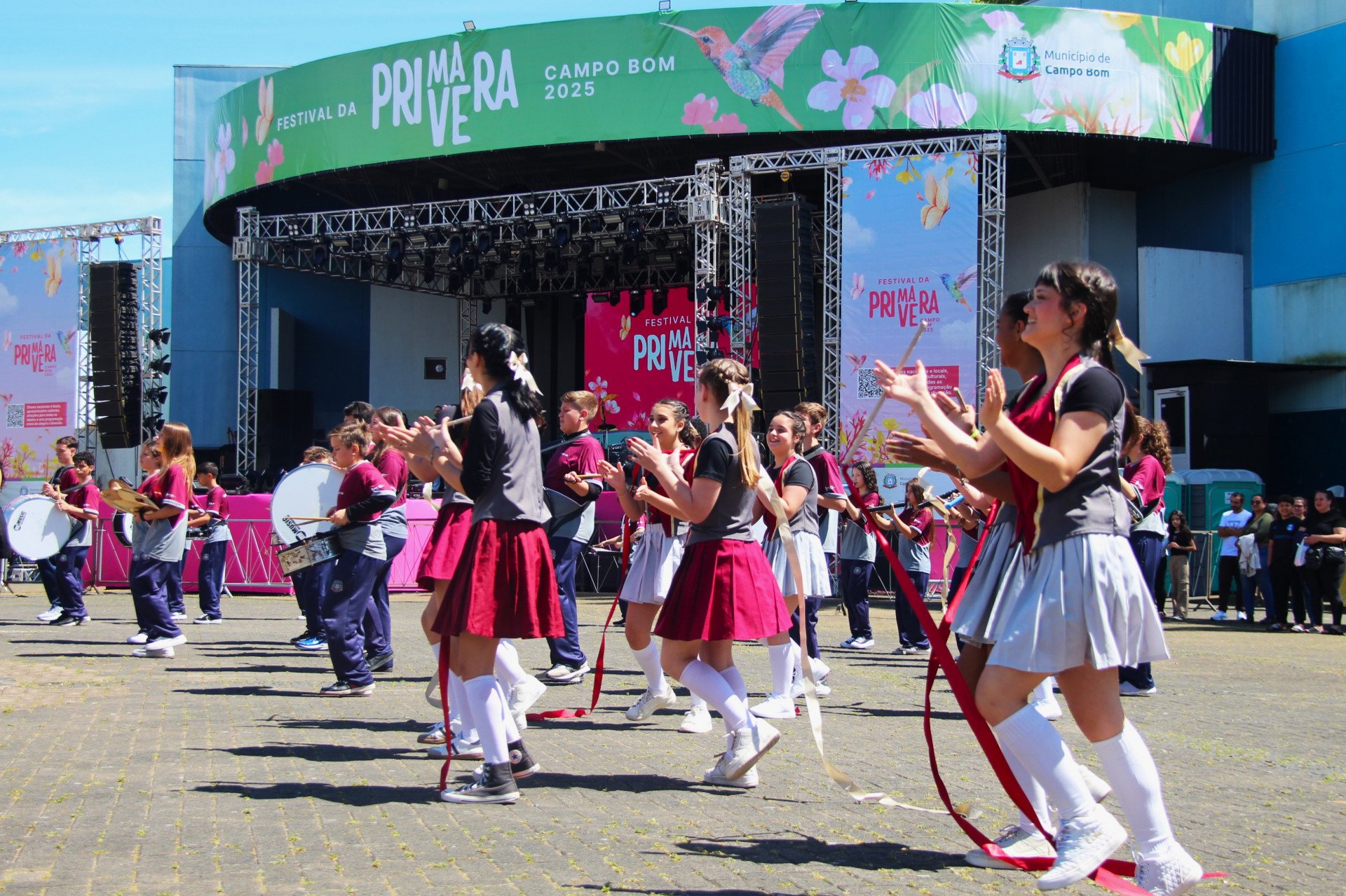 Festival da Primavera transforma o Largo Irmãos Vetter em palco de cultura, lazer e convivência em Campo Bom