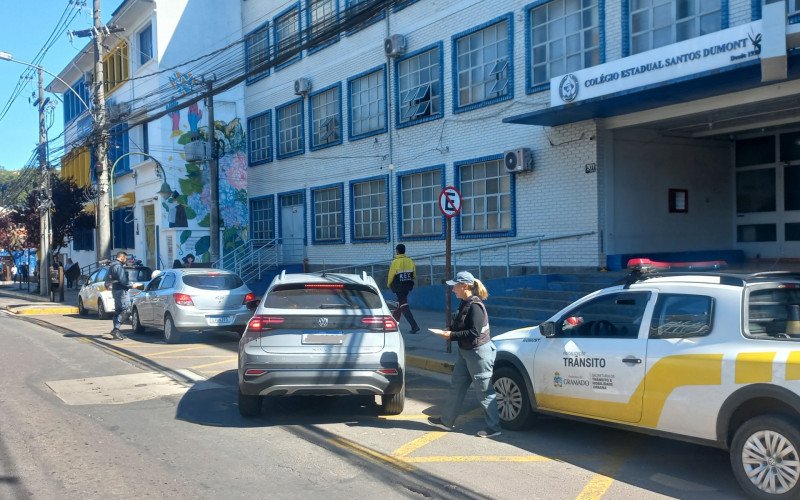 Blitz do Cetran/RS em Gramado, no trânsito