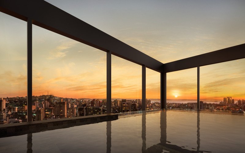 Projeto mostra como será a piscina no terraço do Square Garden | abc+