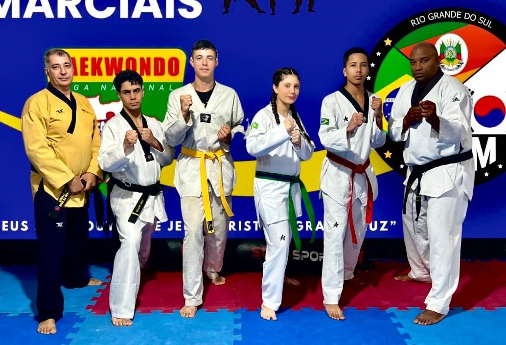Escola Kim Yu Shin representará o RS no Mundial e na Copa América de Taekwondo