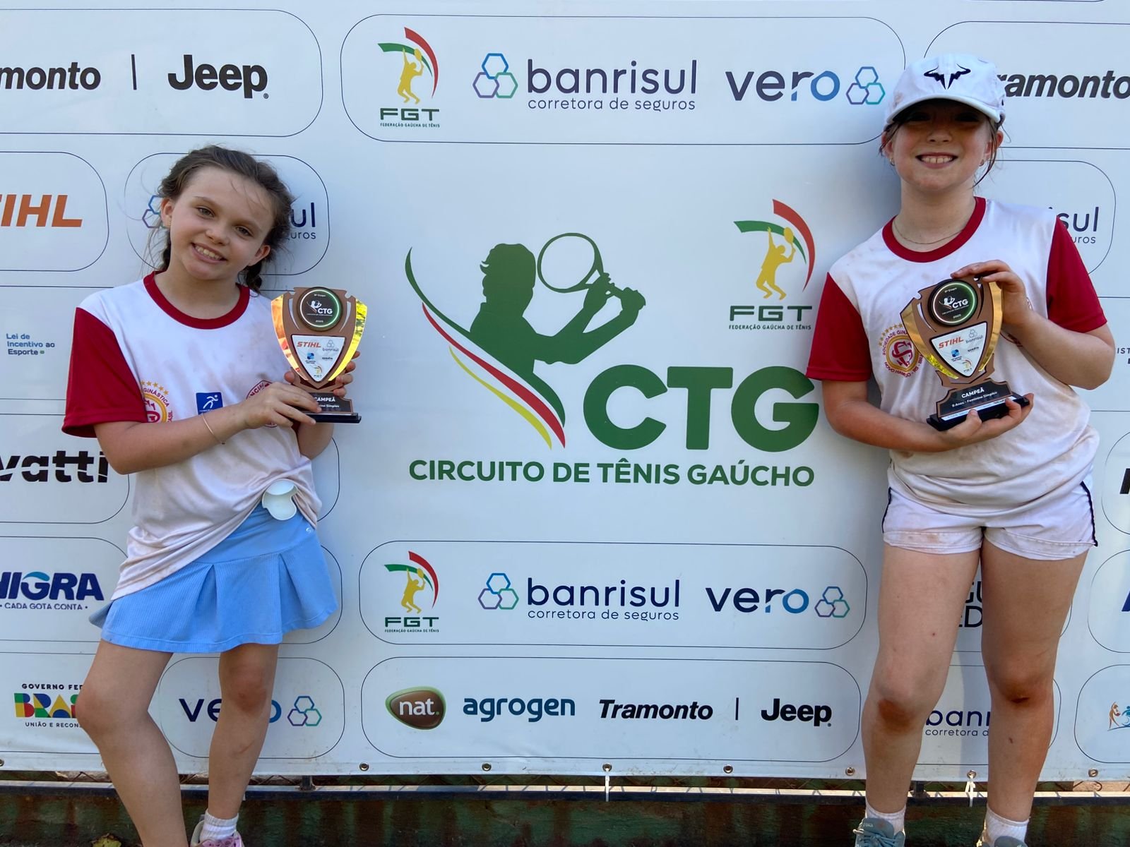 Equipe da Ginástica celebra dobradinha no Circuito de Tênis Gaúcho em São Leopoldo