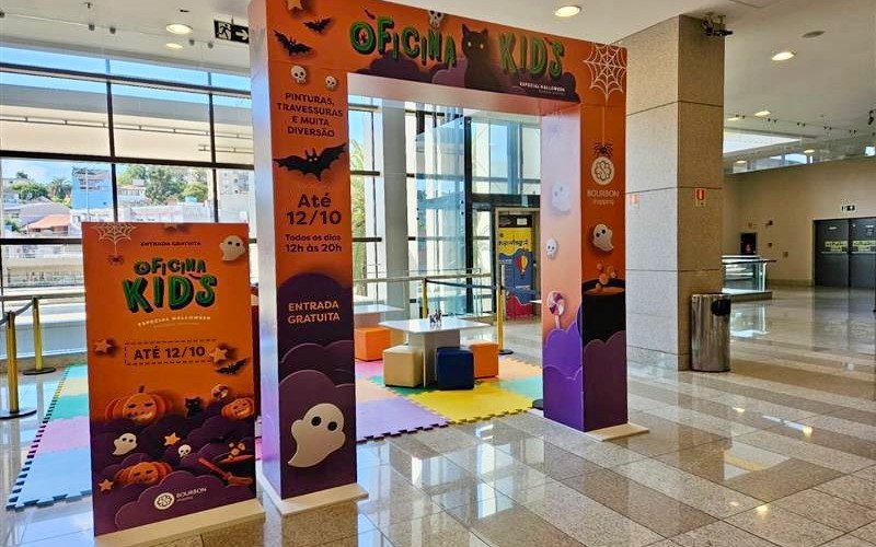 Oficina Kids Especial Halloween é novidade no shopping de São Leopoldo