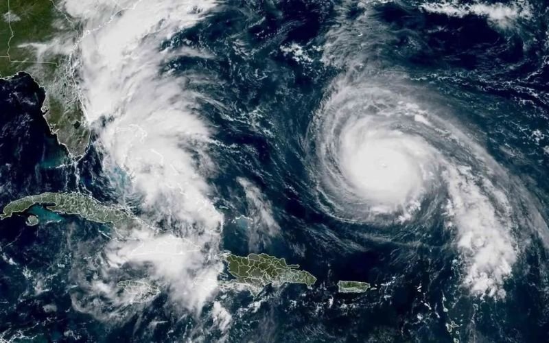 Dois furacões se aproximam das Bermudas e autoridades fazem alerta: "Não é uma simples tempestade passageira"