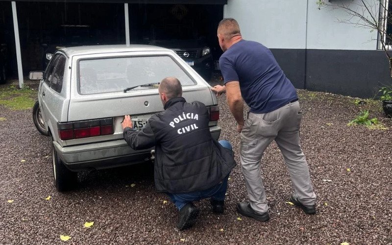 Ladrão de carros é preso em Novo Hamburgo com Gol furtado em Estância Velha