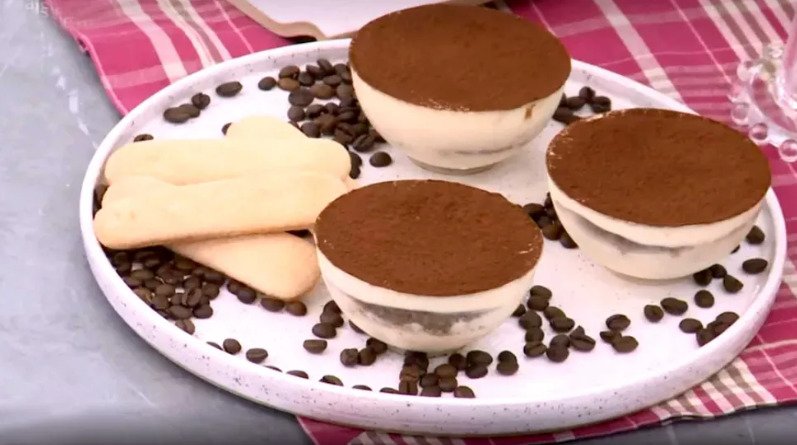RECEITA DA ANA MARIA BRAGA: Saiba como fazer Tiramisu preparado nesta quarta-feira, 01° de outubro