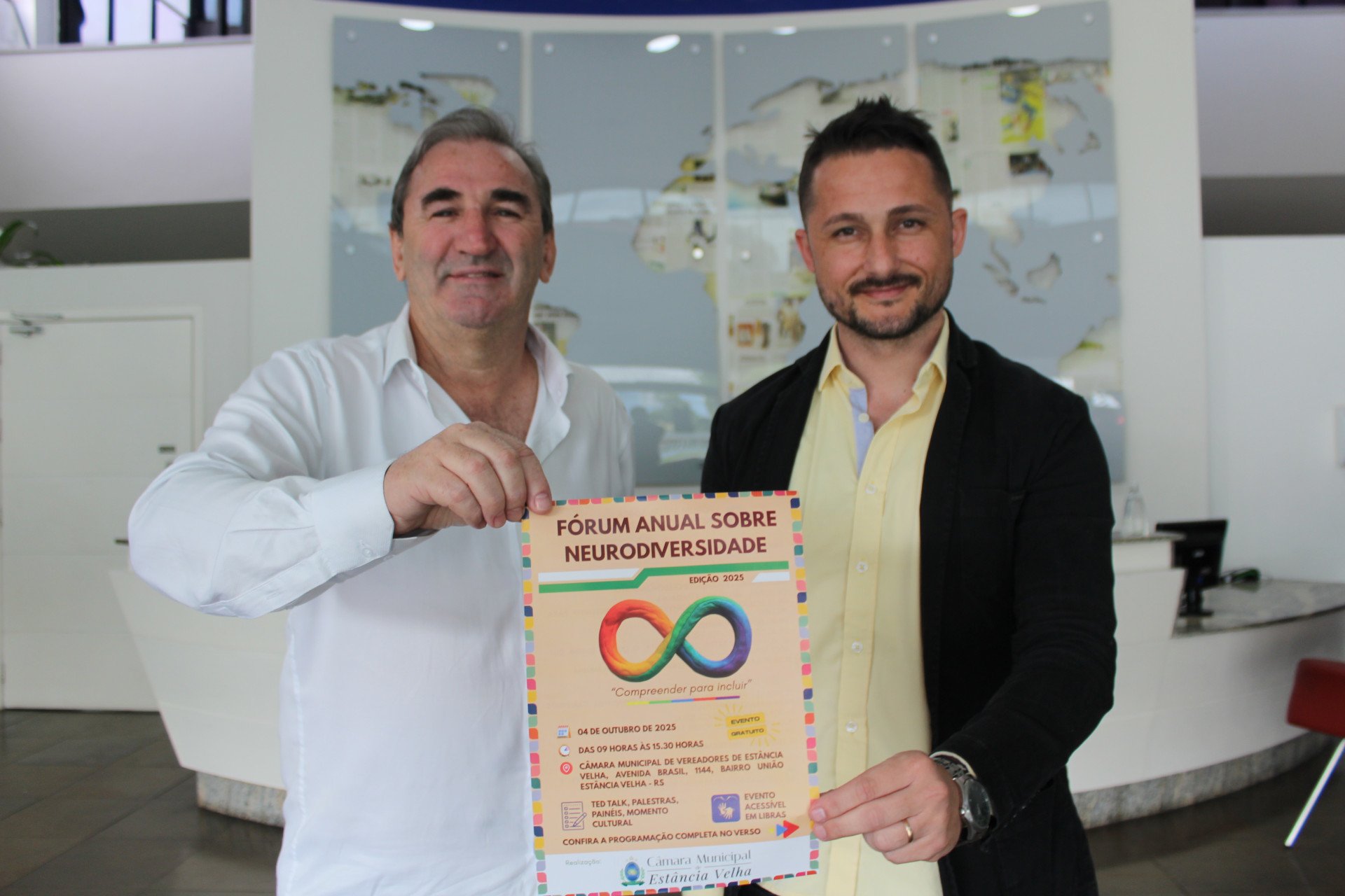 "Compreender para Incluir": fórum discute neurodiversidade em Estância Velha