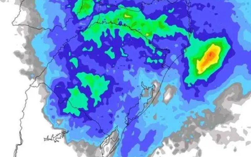 Sul do Brasil enfrenta período prolongado de chuva; saiba até quando segue a instabilidade