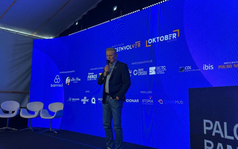 Vice-presidente da Fiergs e empresário Tibúrcio Grings participa do Oktober Summit